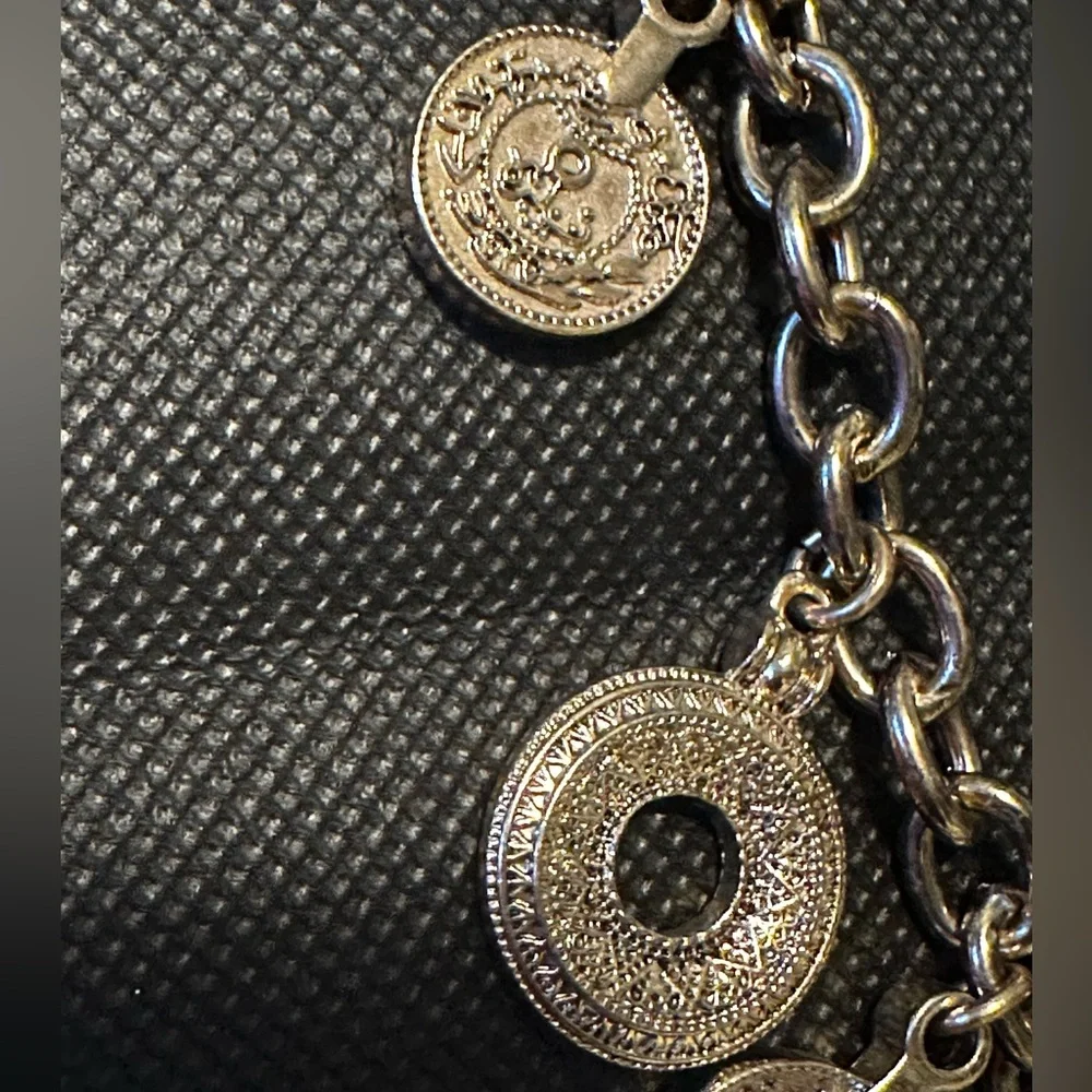 COPY - ZARA Women Gold Tone Charm Necklace - Picture 11 of 15